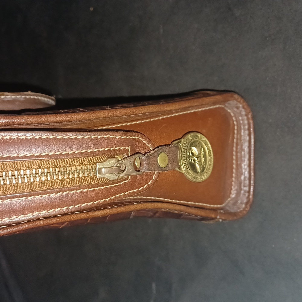 Brahmin vintage brown handbag - Picture 9 of 12